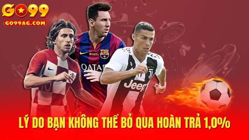 Lý do bạn không thể bỏ qua hoàn trả 1,0%